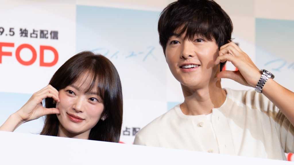 【REPORT】ソン・ジュンギ＆チョン・ウヒが来日！爽やかな笑顔で登場…役柄は「本当にラブリー」