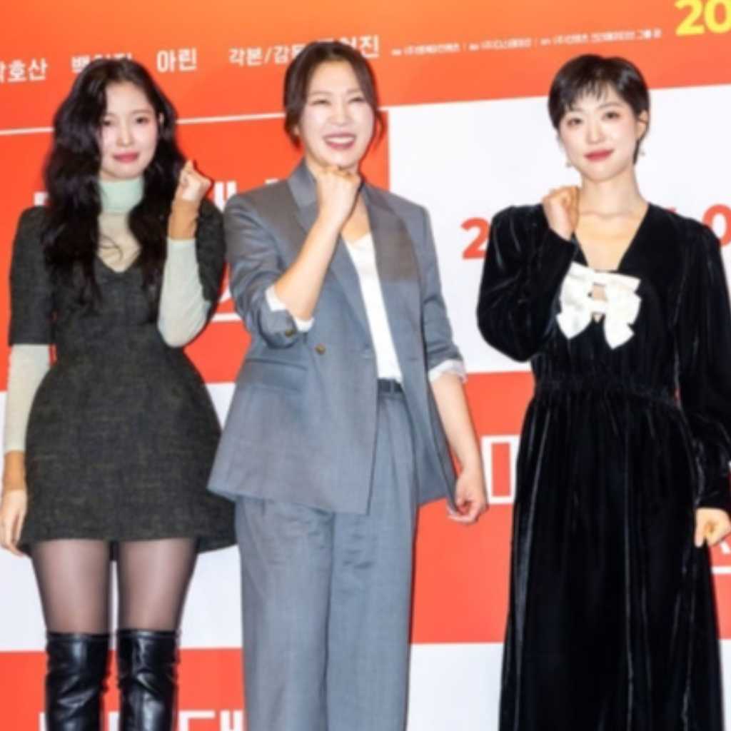 【PHOTO】ヨム・ヘラン＆OH MY GIRL アリンら、映画「Mad Dance Office」メディア向け試写会に出席