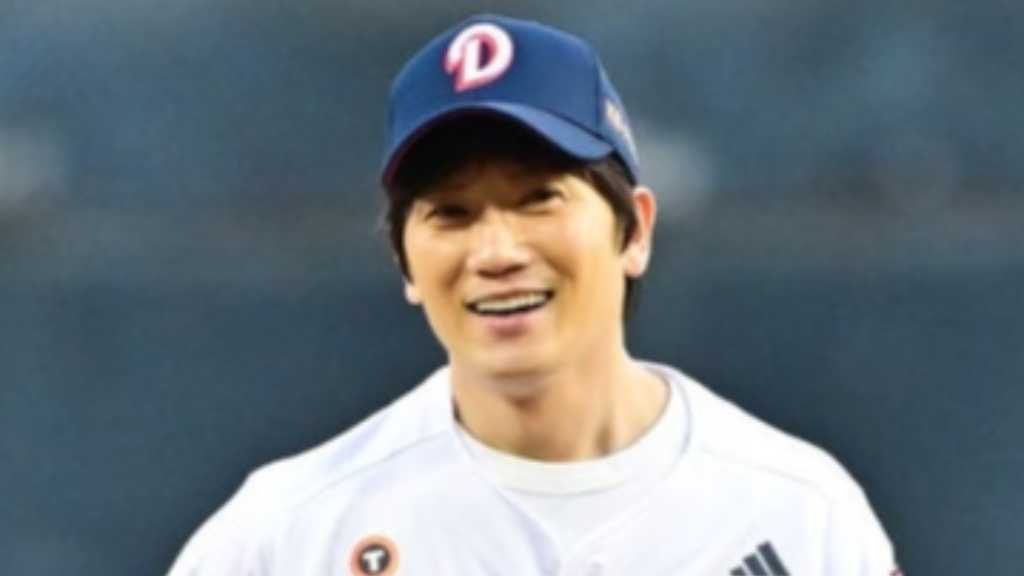 【PHOTO】チソン、始球式に登場…美しい投球フォーム