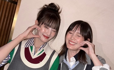 (G)I-DLE ミンニ、本田翼との2ショットも！「MIU MIU」モデルとしての活躍に注目