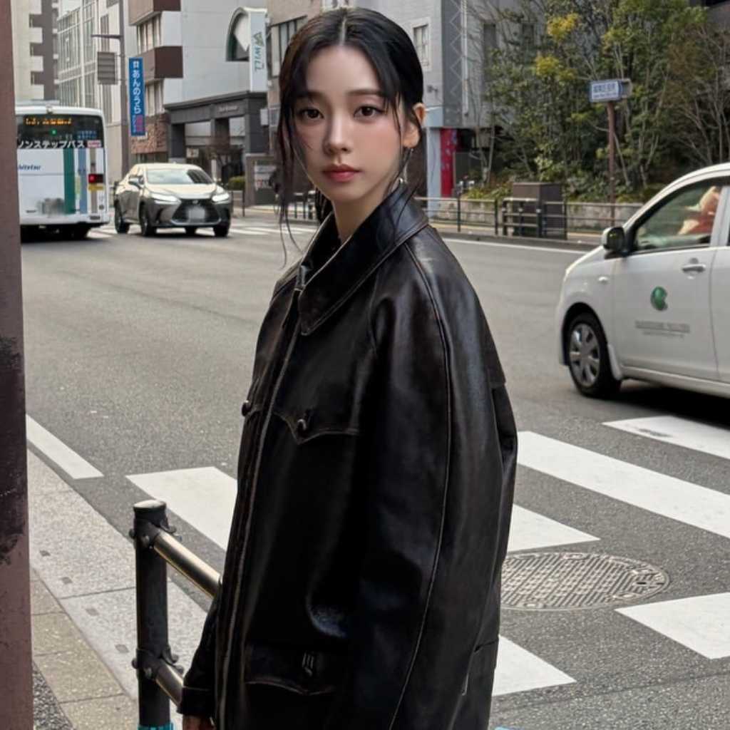 aespaのKARINA、日本の街中で撮った近況ショットを公開!人形のような美貌に視線釘付け