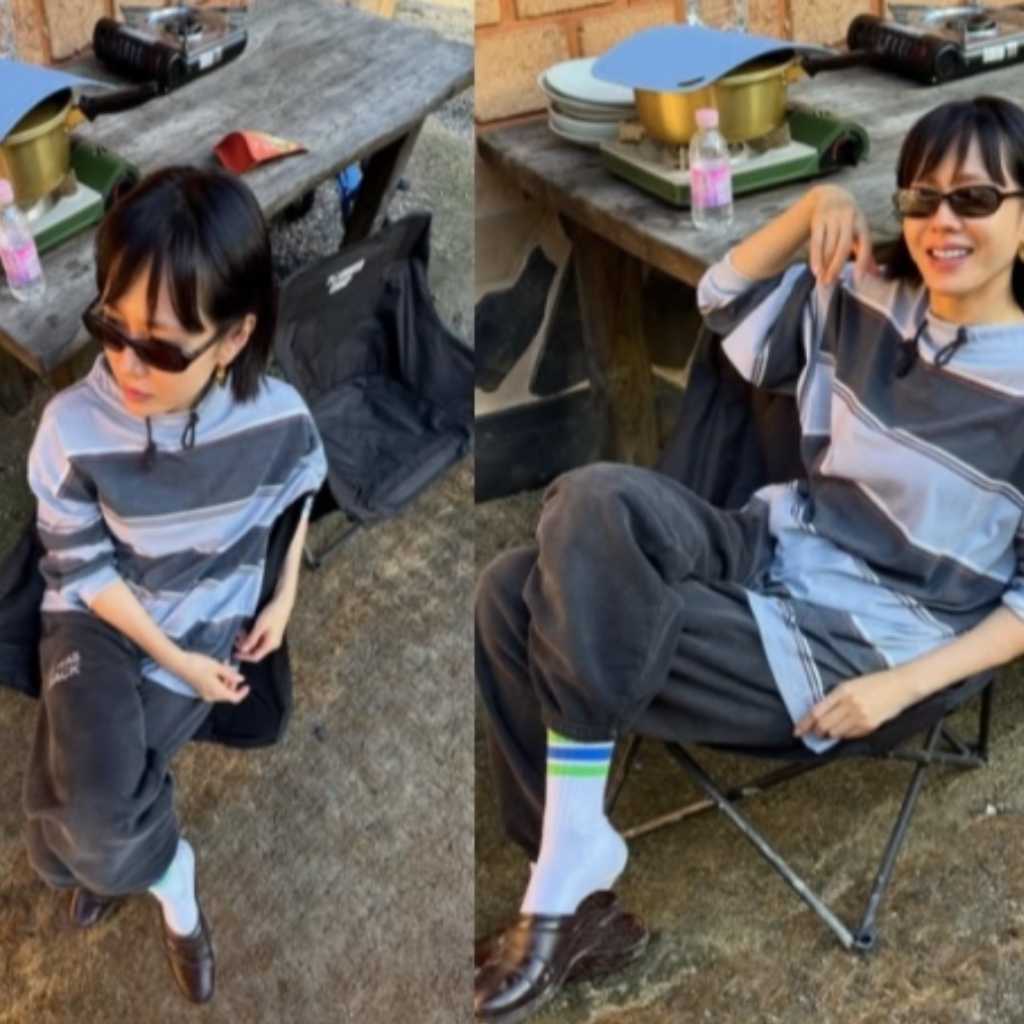 ソン・イェジン、ファミマの靴下を着用!?ボブヘアに変身した近況ショットが話題