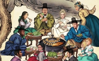 マ・ドンソク出演、MARVELの新作映画「エターナルズ」韓国風のポスターを公開…韓服姿の主人公たちに注目