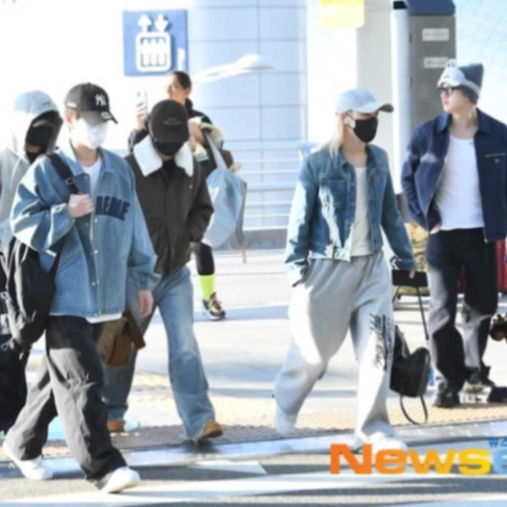 【PHOTO】Stray Kids、可愛らしいアイマスク着用！海外スケジュールのため出国（動画あり）