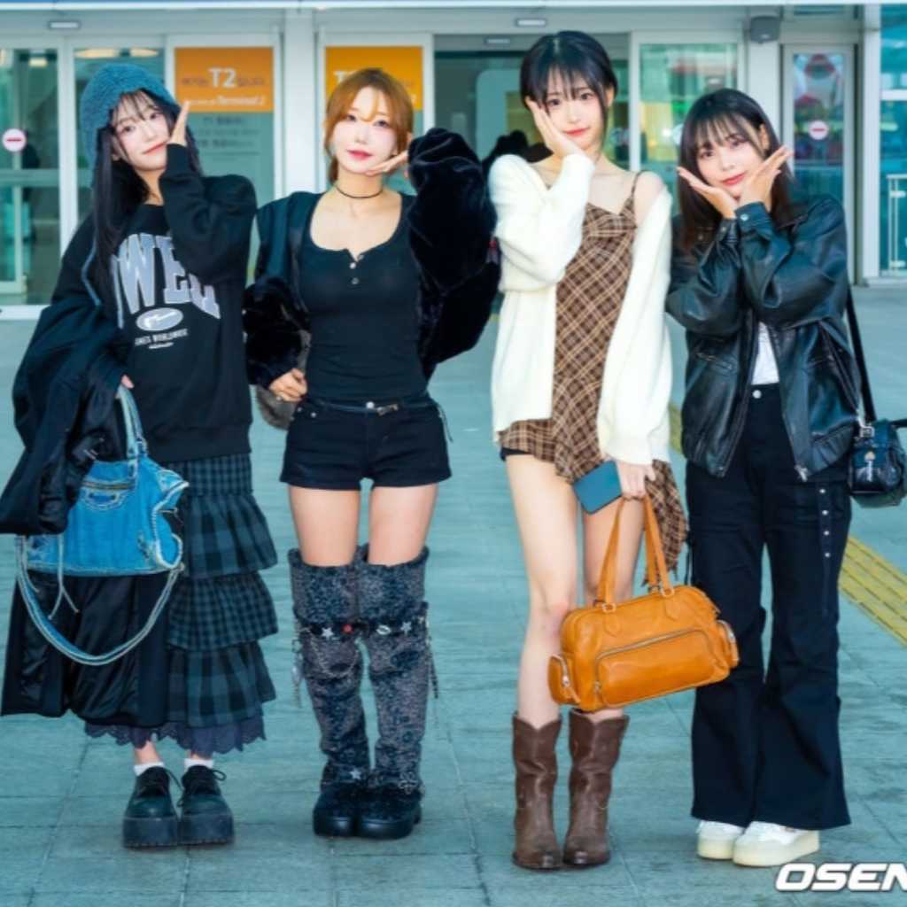 【PHOTO】QWER、ワールドツアーのためアメリカに出国