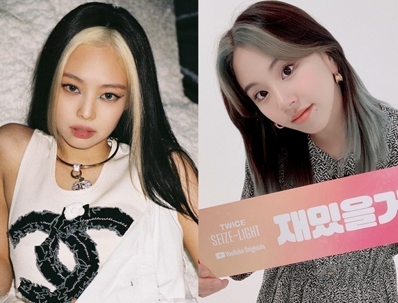 韓国で流行中 Blackpink ジェニーからtwice チェヨンまで 個性的なヘアカラーに注目 Kstyle