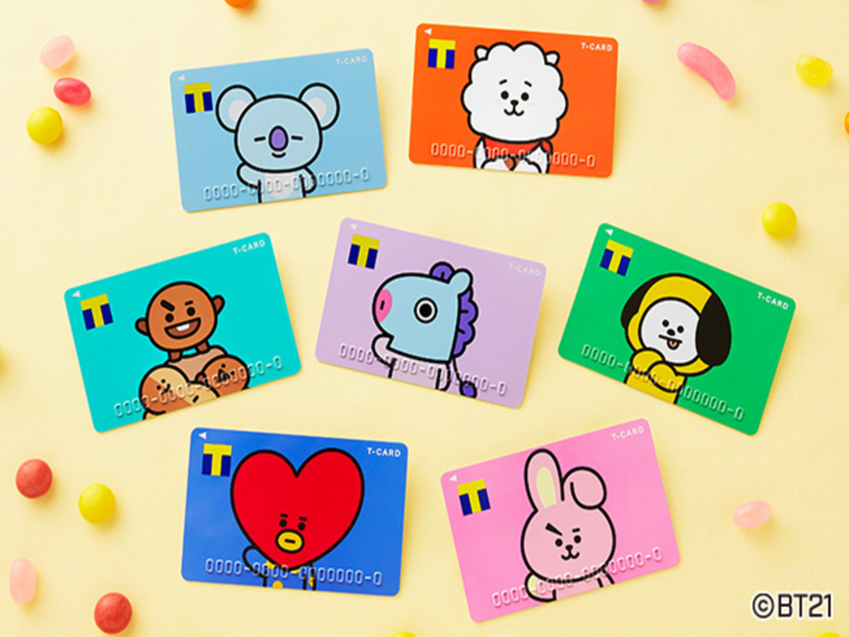 人気キャラクターbt21がデザインされたtカードが3月31日より店頭発行受付スタート Kstyle