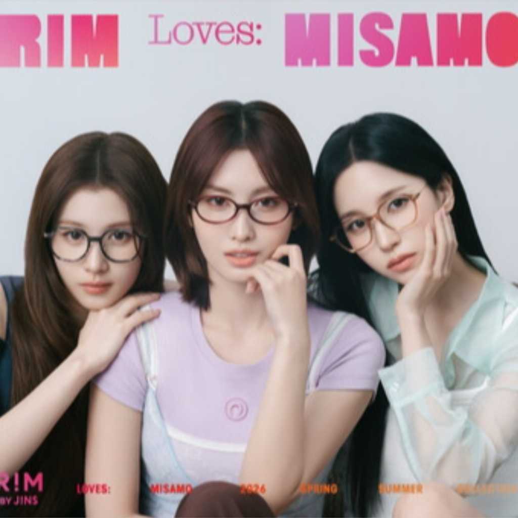 TWICEのユニットMISAMO「RIM BY JINS」期間限定ポップアップストアを開催!東京&大阪で4月24日よりスタート