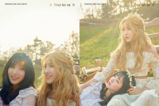 GFRIEND ソウォン＆ウナ、2ndフルアルバム「Time for us」予告イメージ