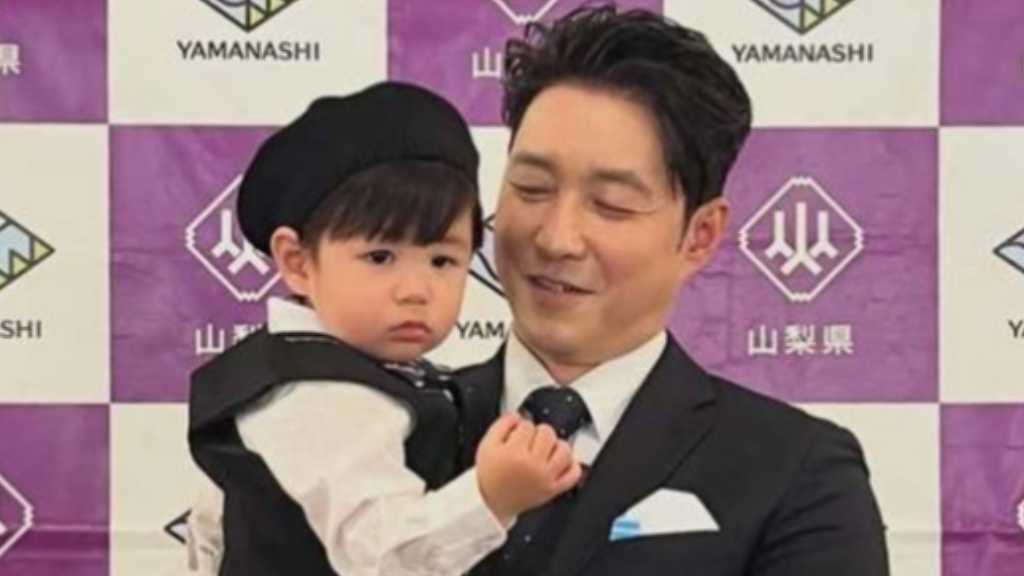 シム・ヒョンタク&息子ハルくん、日本人妻サヤさんの故郷・山梨県の国際交流大使に就任!