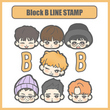 Block BがLINEスタンプに登場！キャラクターに変身したキュートなデザイン全40種類