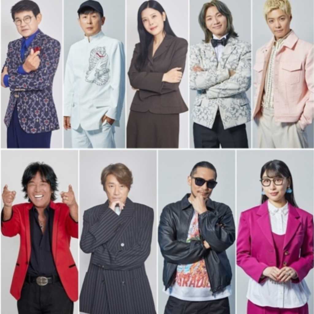 BIGBANGのD-LITEから近藤真彦まで！「2025 日韓歌王戦」豪華マスター9人を公開