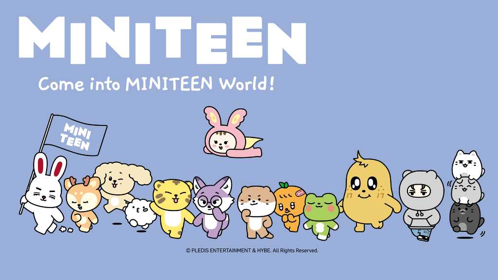SEVENTEENをモチーフにしたキャラクター「MINITEEN」公式グッズを日本で数量限定販売