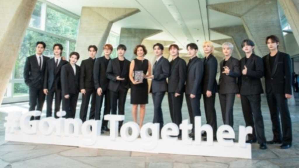 SEVENTEEN、世界青年の日に約3700万円を寄付「夢に向かうすべての人を応援」