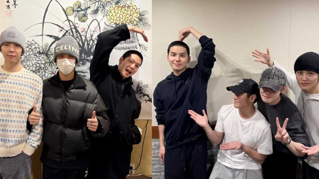 NCTのドヨンとジョンウが入隊。メンバーたちが応援し、ドヨンはニューシングルを9日にリリース予定。