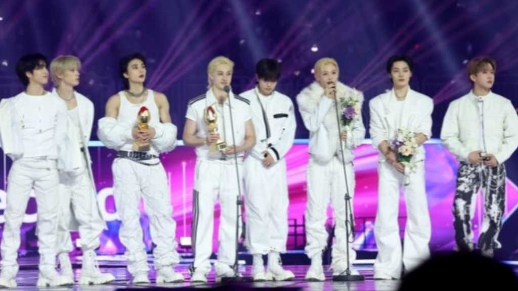 Stray Kids and IVE won major awards at the 2025 KGMA, with Stray Kids taking home the Grand Record and IVE the Grand Song.