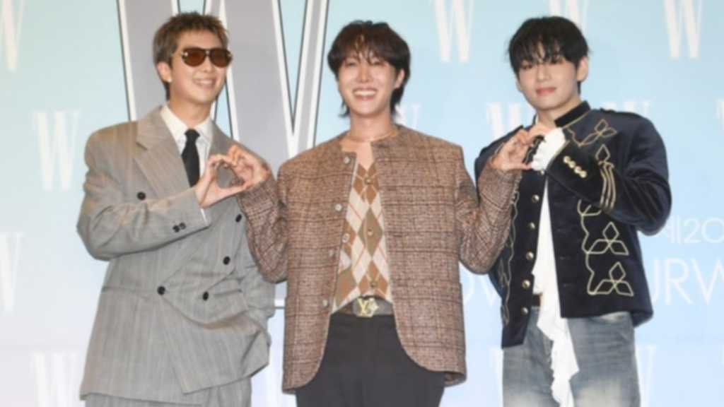 BTSのV、RM、J-HOPEが乳がん認識向上キャンペーンのチャリティーイベントに出席。