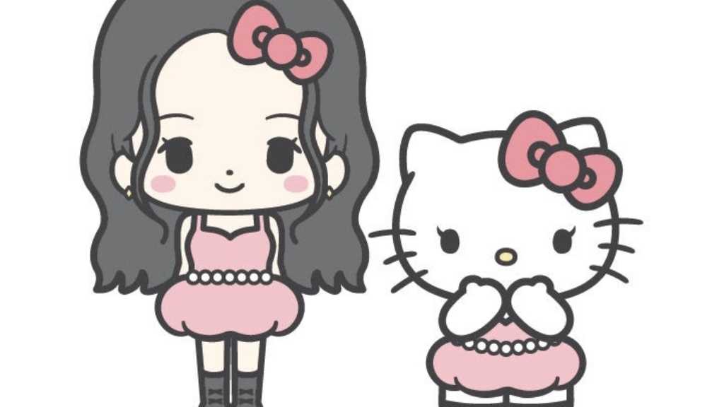 BLACKPINK's Jisoo announces a collaboration with Hello Kitty, featuring exclusive merchandise set to release in Japan on February 27, 2026.