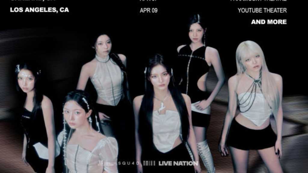 NMIXX reveals their first world tour schedule, visiting 11 locations in Europe and North America, starting in November 2023.