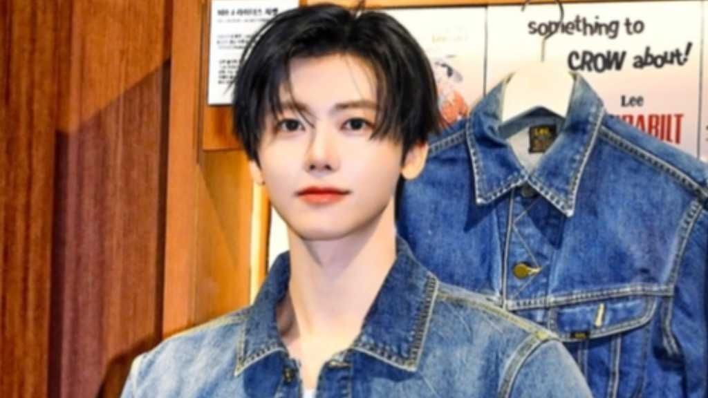 NCTのジェミンがソウル・聖水洞で行われたブランド「Lee」ポップアップストアのフォトコールイベントに出席した。