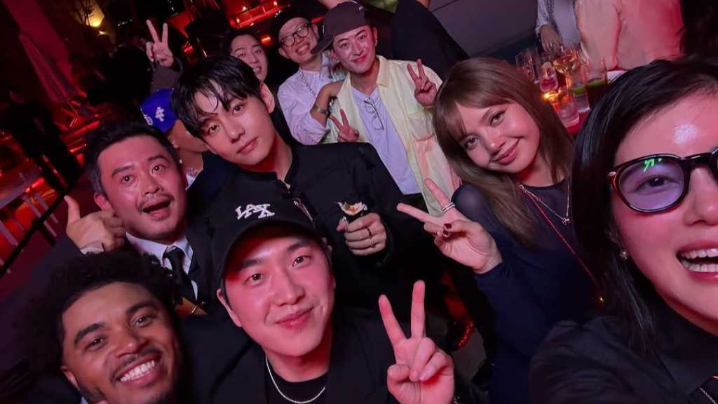 BTSのVやBLACKPINKのリサが「Paradise Art Night」のアフターパーティーに参加し、豪華なスターたちが集結した。