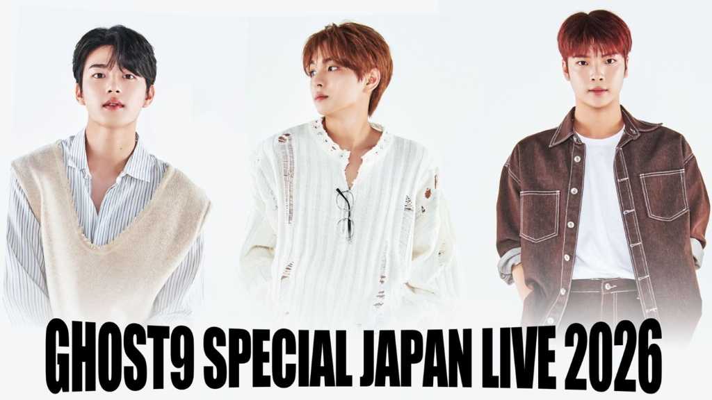 GHOST9 will host 'Our Story, Unfolding Season 3' live in Tokyo from April 17-19, 2026, showcasing their evolving performance.