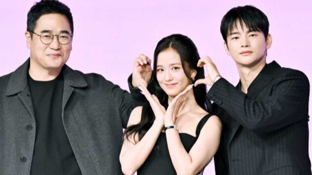 Jisoo from BLACKPINK stars in Netflix's "Monthly Boyfriend," a romantic comedy about virtual love subscriptions, premiering March 6.