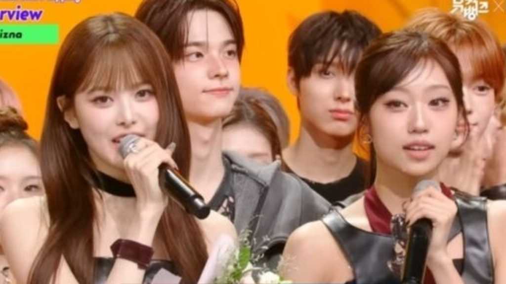 izna achieved their first-ever win on KBS 2TV's Music Bank, expressing gratitude to fans and producers for their support.