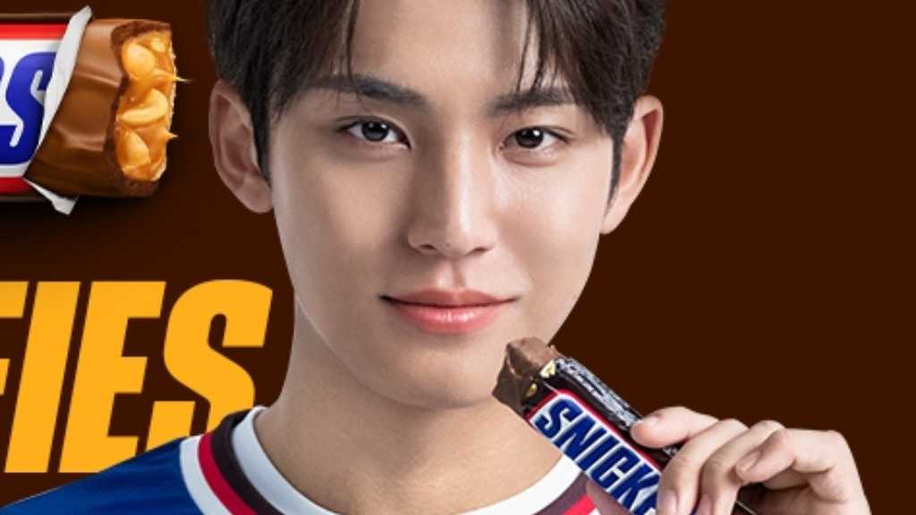 Mingyu of SEVENTEEN is named Snickers Asia ambassador for the second year, launching the 'ACTIVE LIFESTYLE' campaign across Asia.