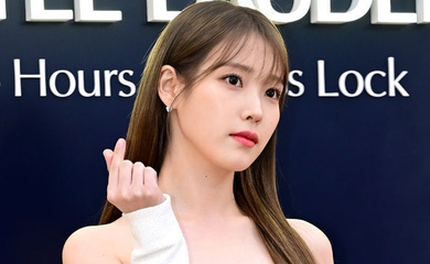 【PHOTO】IU＆ウィ・ハジュンら、化粧品ブランド「ESTEE LAUDER」ポップアップイベントに出席