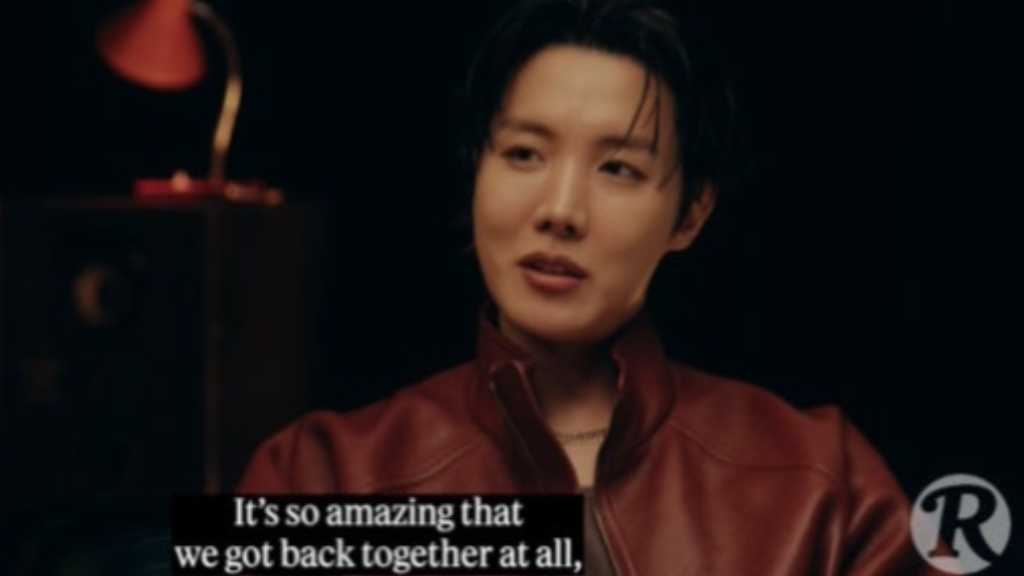 J-HOPE shares insights on BTS's reunion, personal growth, and the significance of their music and connection with fans.