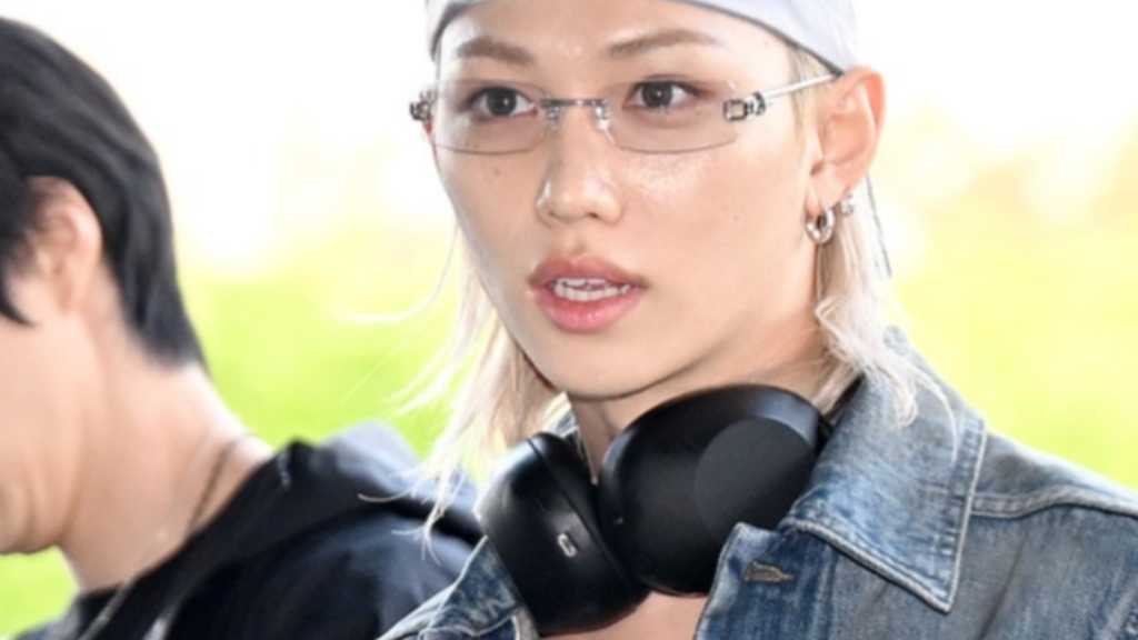 Stray Kids' Felix departed for Japan via Gimpo International Airport for an overseas schedule on the afternoon of the 22nd.