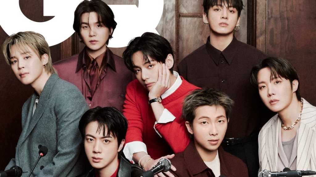 BTS is back after military service with a new album and world tour, reflecting on growth and their bond with fans in a GQ interview.