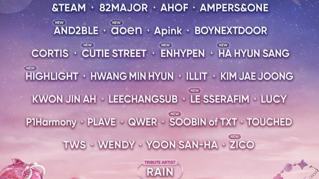 HYBE announces the final lineup for the 2026 Weverse Con Festival in Seoul, featuring 30 artists across generations and genres.