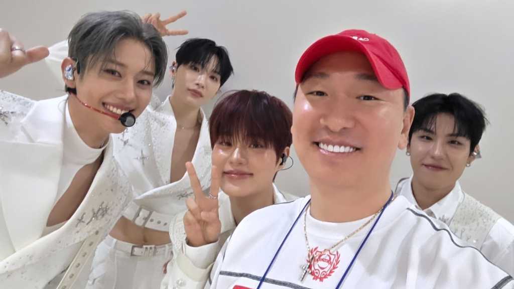 Rhymer from BRANDNEW MUSIC bids farewell to AB6IX after their contract ends, sharing memories and gratitude on Instagram.