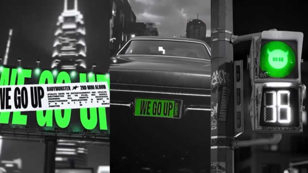 BABYMONSTERが2ndミニアルバム「WE GO UP」のムード映像を公開。10月10日発売予定で、ヒップホップ基盤の多彩なトラックが収録される。
