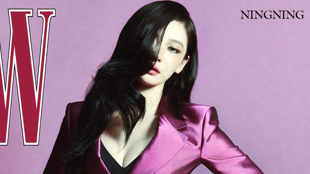 aespa’s NINGNING drew attention with a bold, glamorous W Korea cover shoot, earning praise from fans and netizens.
