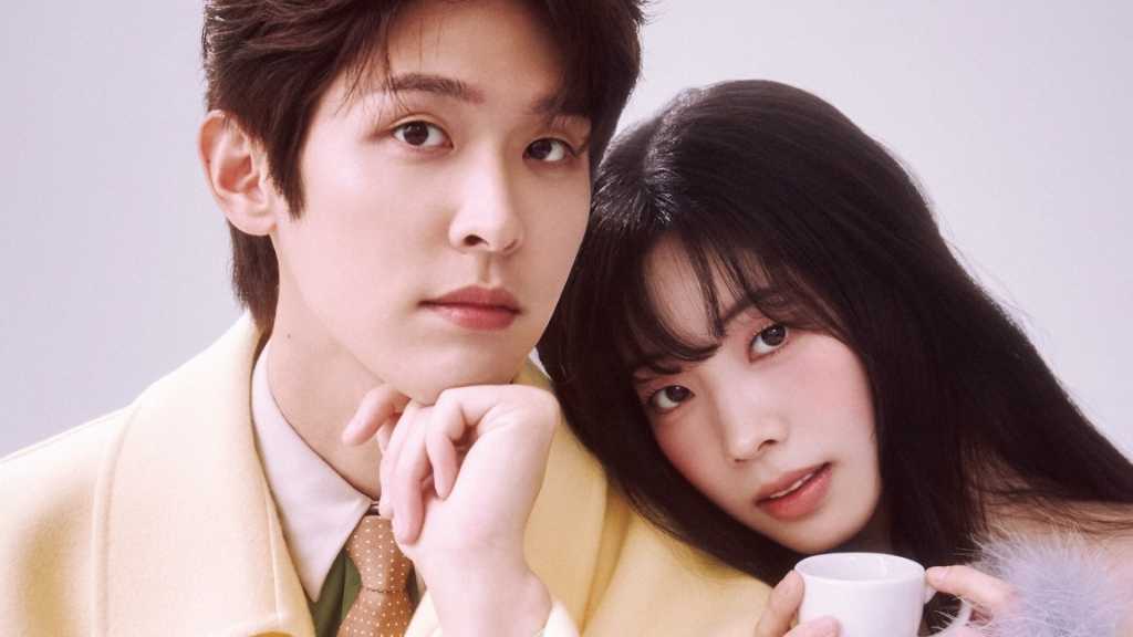 Lee Siu and TWICE's Dahyun share a romantic photoshoot for 'Love Me,' exploring their evolving relationship as childhood friends.