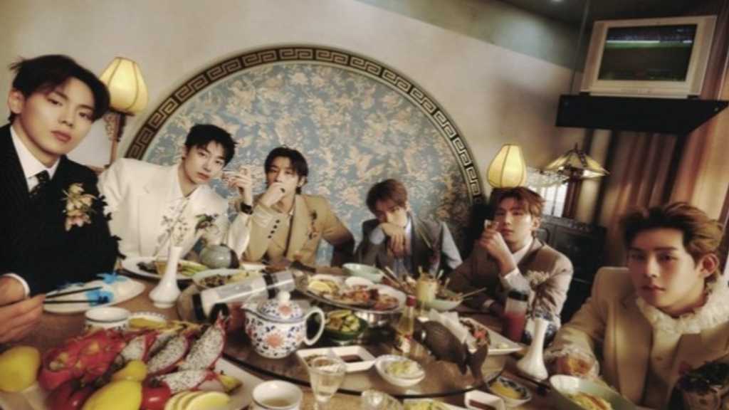 MONSTA X showcases diverse concepts for their upcoming mini-album 'THE X' with stylish photos and a fun karaoke theme.