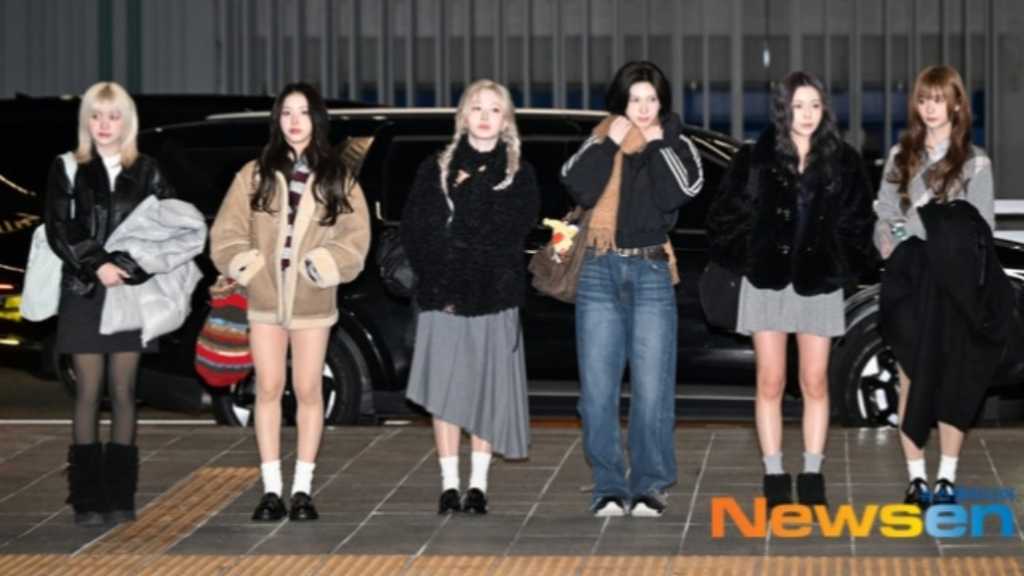 NMIXXが海外スケジュールのため、仁川国際空港から台湾へ出国した。