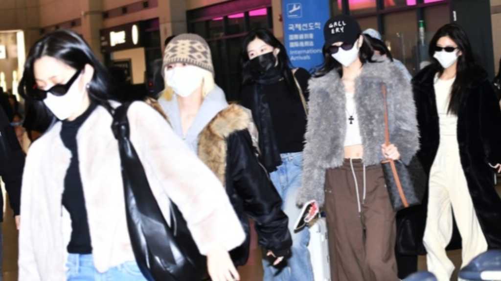 On the afternoon of the 12th, ITZY returned to Korea via Incheon International Airport after completing their overseas schedule.