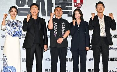 【PHOTO】イ・ソンミン＆キム・シンロクら、Disney+オリジナル「刑事ロク 最後の心理戦2」記者懇談会に出席