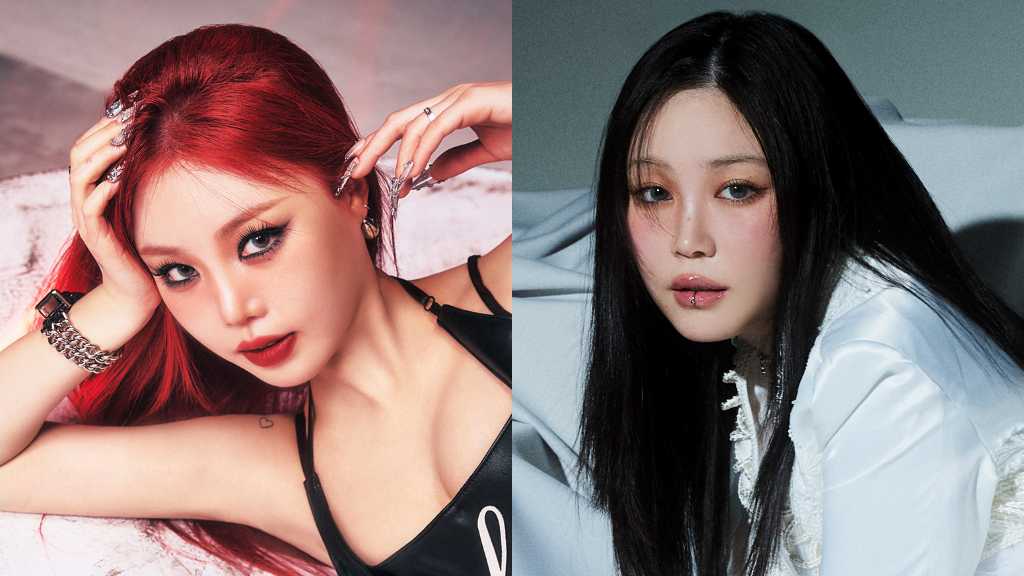 Soojin from (G)I-DLE collaborates with Reina Washio on 'TOP NOTE' from her mini-album, showcasing strength and individuality.