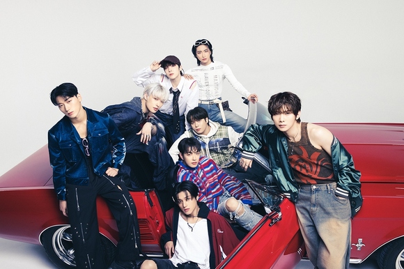 ATEEZ THUNDER POP UP ぶっきらぼう グッズ ピグメントパンツ ブルー