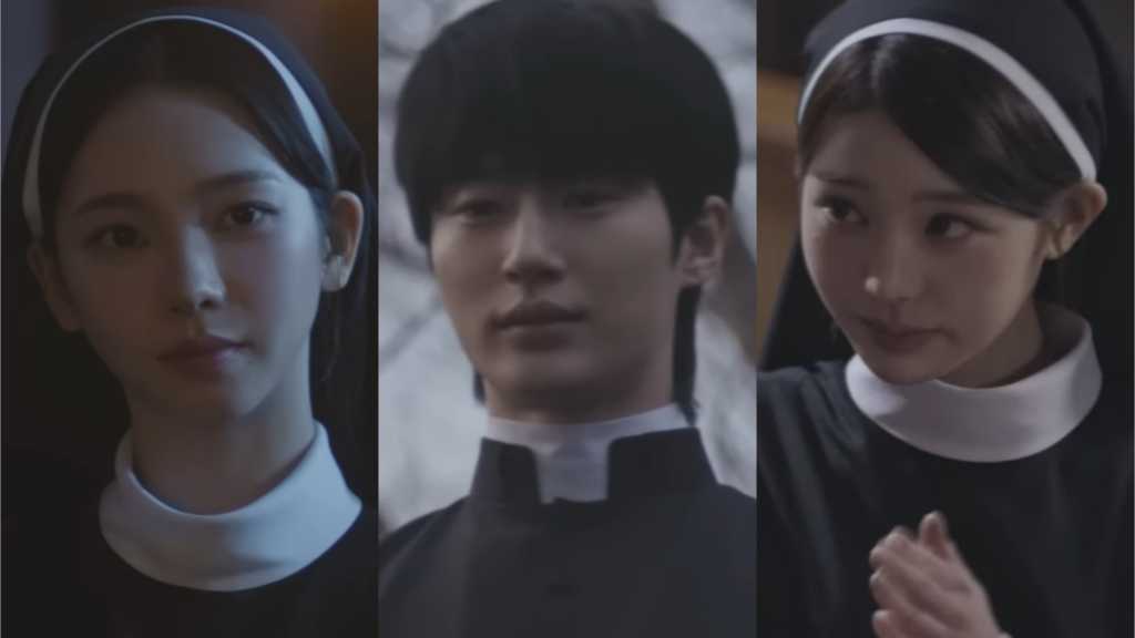 Byung Woosuk, Karina, Wonyoung, and Park Hisun star in Shin Woosuk's teaser for 'The Christmas Song,' generating excitement among fans.