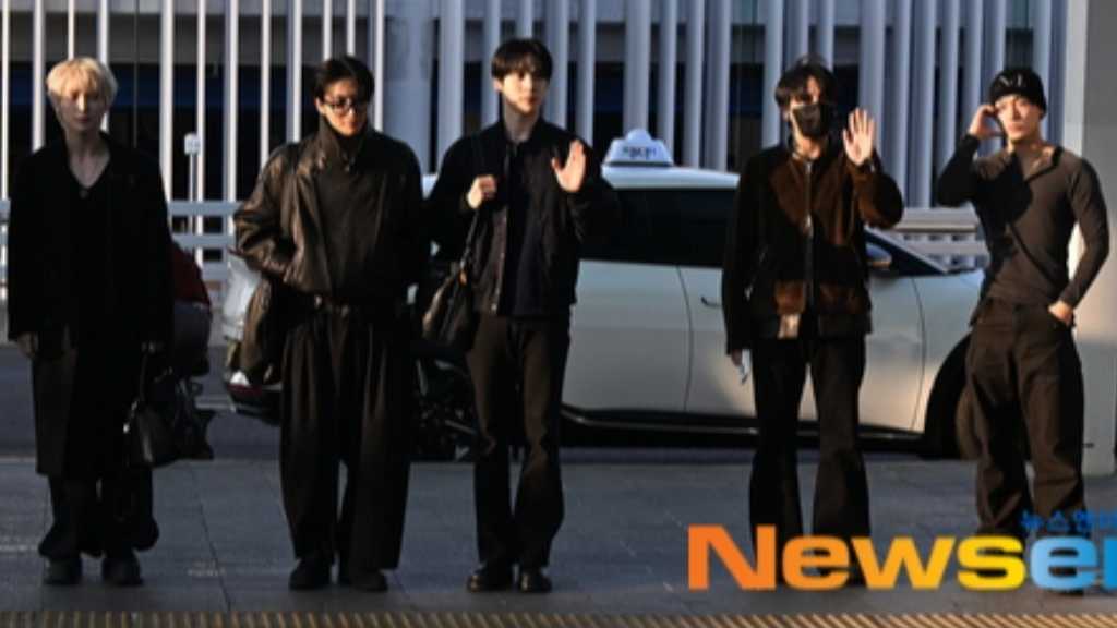 ATEEZが仁川国際空港からフィリピン・マニラへ出国。WOOYOUNGは東京ドームでのWBC韓国戦の始球式に登場。