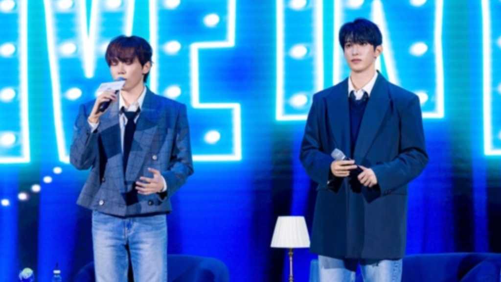 SEVENTEEN's DK and Seungkwan held a fan party for their mini-album 'Serenade', featuring live performances and fan interactions.