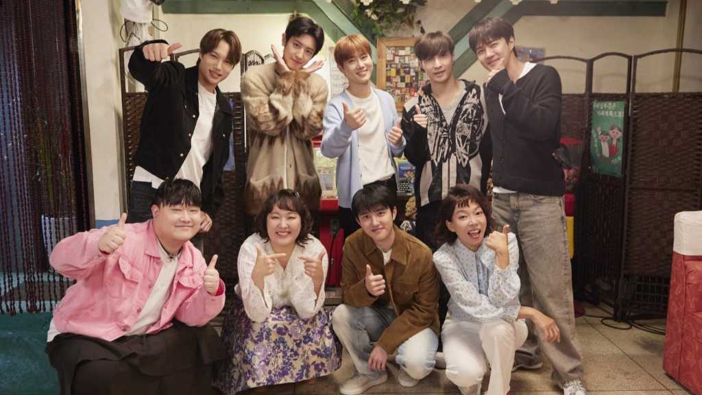 EXO's first official activity post-military is on 'Sister Cafe,' airing November 29, featuring fun interactions and surprises.