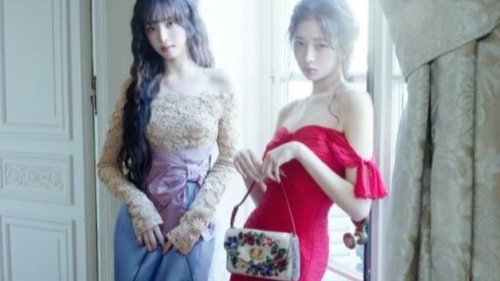 IVEのリズとレイが「Harper's BAZAAR」で優雅なグラビアを披露。ファッションやエピソードを語るインタビューも実施。