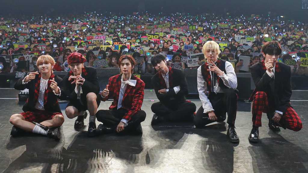 BOYNEXTDOOR thrilled fans at a showcase for their new single 'BOYLIFE,' featuring vibrant performances and fan interactions.